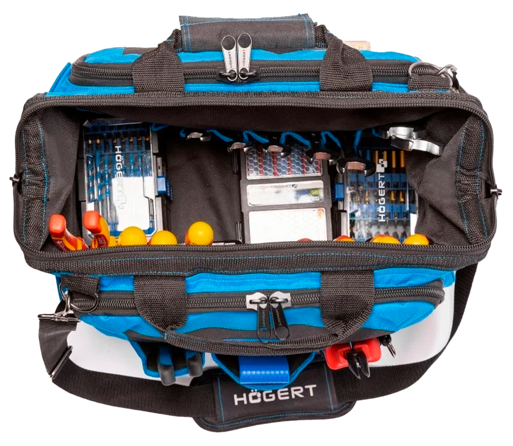 Сумка электрика HOEGERT HT7G200 Oxford 600 photo 3
