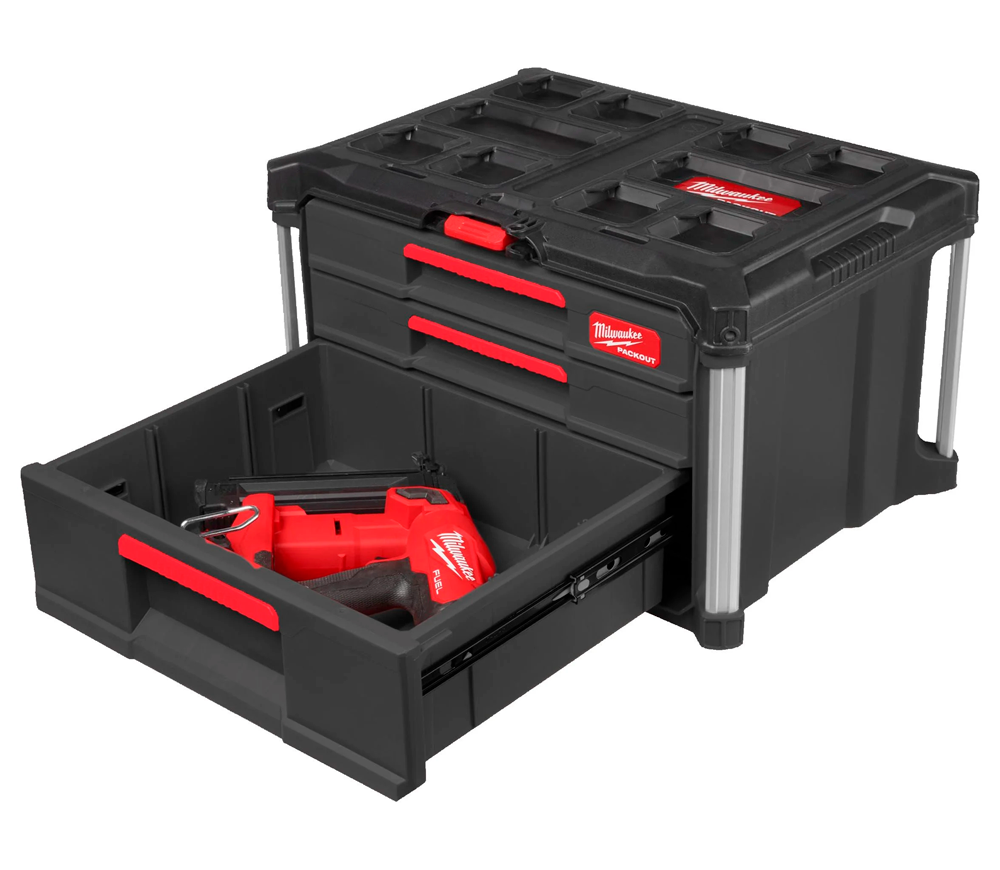 Sertar cu compartimente detașabile MILWAUKEE PACKOUT 2+1 Plastic photo 2