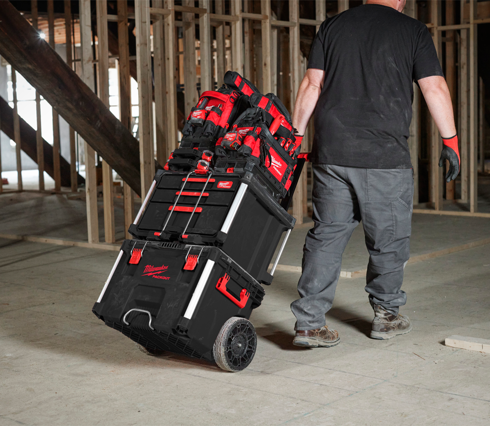 Sertar cu compartimente detașabile MILWAUKEE PACKOUT 2+1 Plastic photo 5