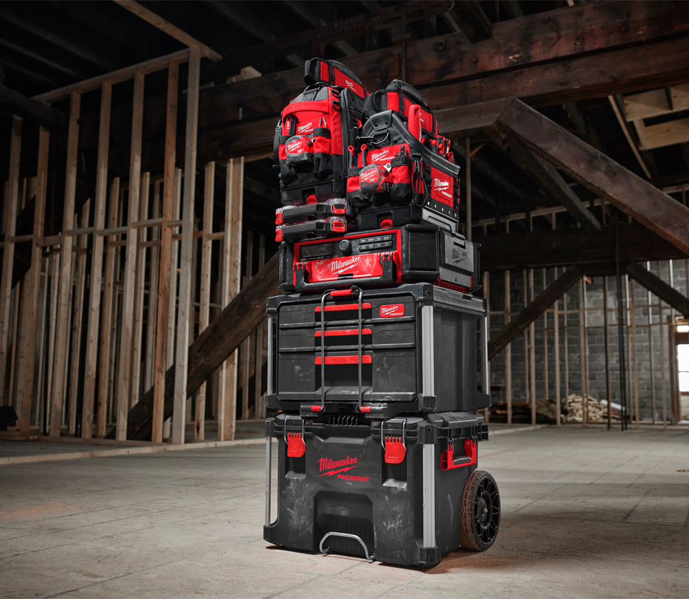 Sertar cu compartimente detașabile MILWAUKEE PACKOUT 2+1 Plastic photo 6