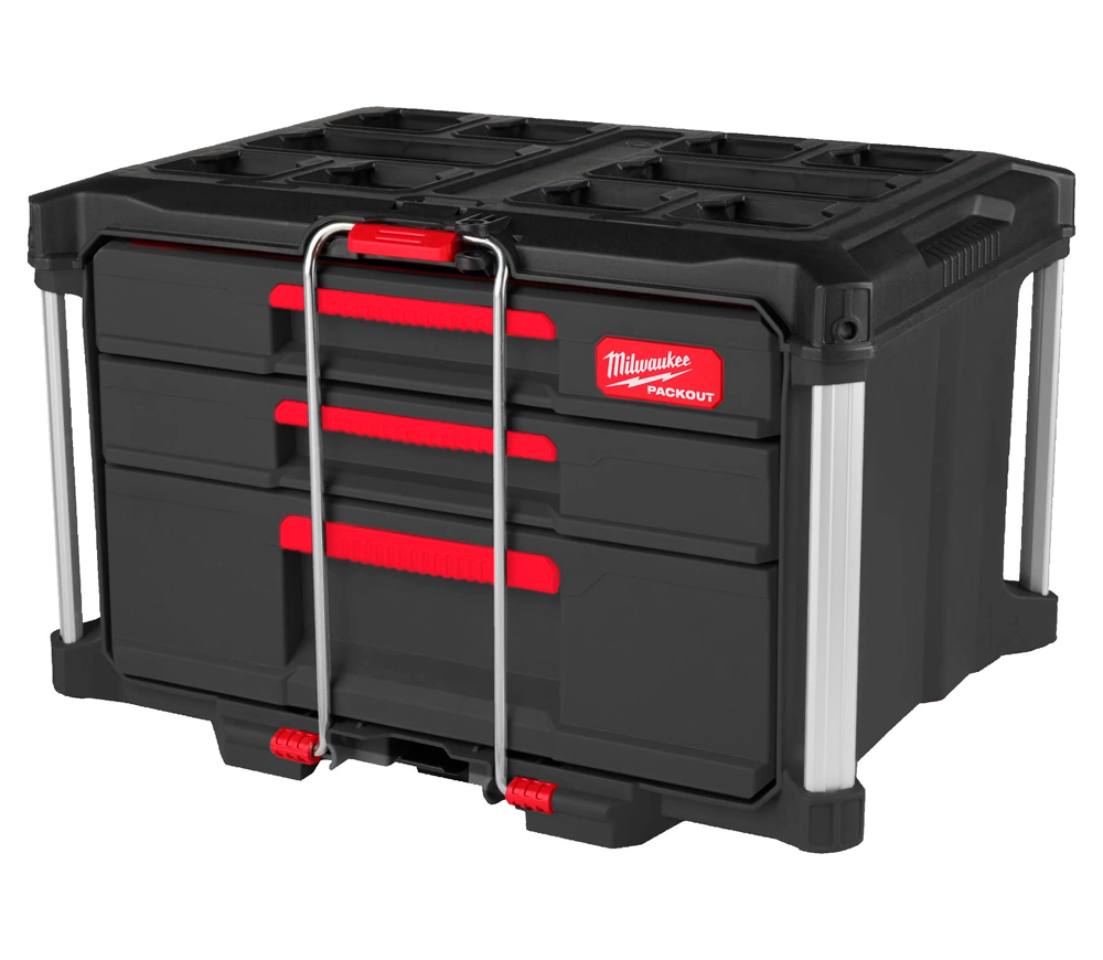 Sertar cu compartimente detașabile MILWAUKEE PACKOUT 2+1 Plastic photo