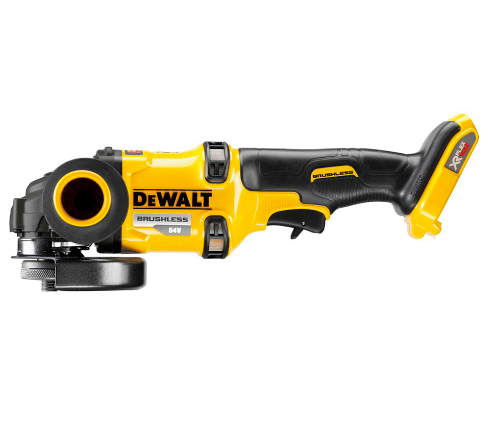 Угловая шлифмашина аккумуляторная (без АКБ) DEWALT DCG418NT-XJ 125мм 54В photo 1