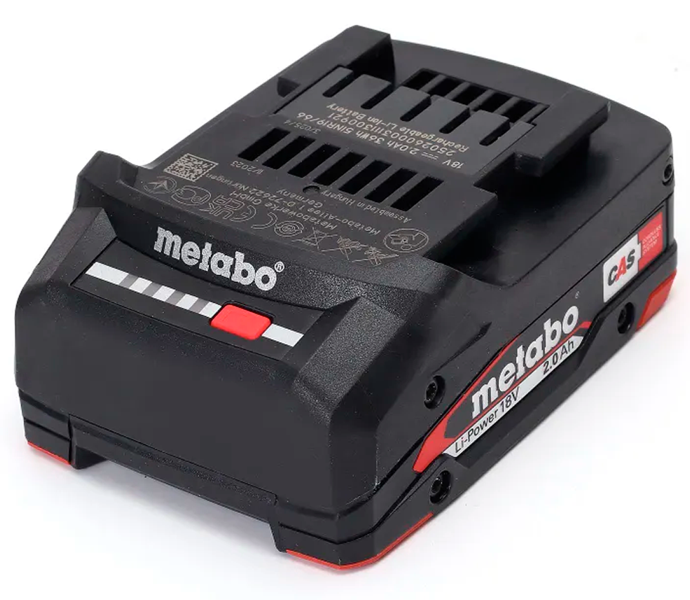Аккумулятор METABO Li-Power Слайдер 18В 2Ач photo