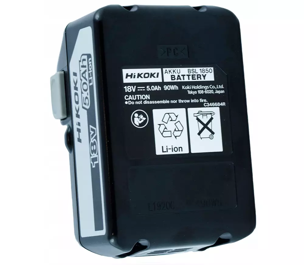 Аккумулятор HIKOKI BSL1850 Слайдер 18В 5Ач photo 1