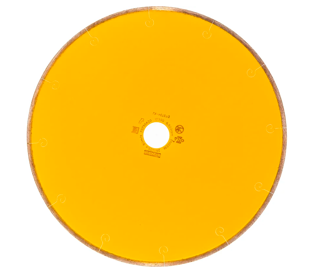 Алмазный отрезной диск DEWALT DT3734 254мм Сегментированный Камень photo 2