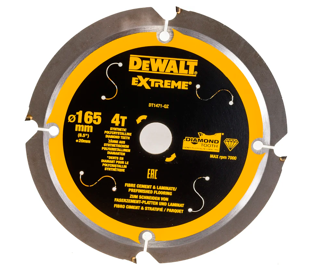 Пильный диск DEWALT DT1471 165мм 1.4мм photo 0