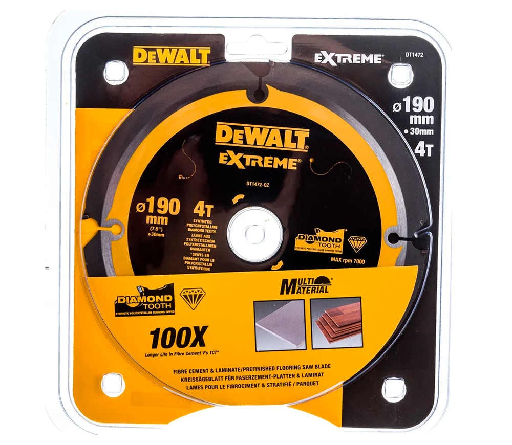 Пильный диск DEWALT DT1472 190мм 1.4мм photo