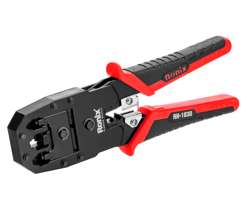 Клещи обжимные RONIX RH-1830 RJ11/RJ12/RJ45 photo