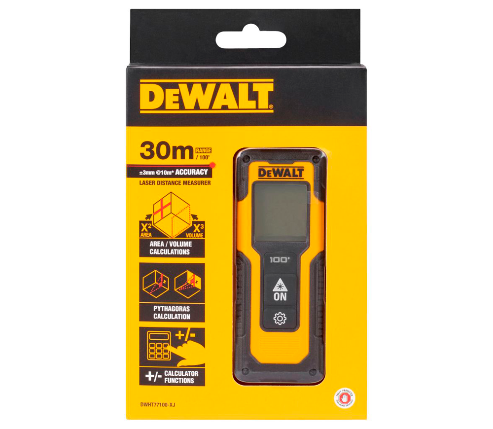Telemetru DEWALT DWHT77100-XJ 30m IP54 photo 3