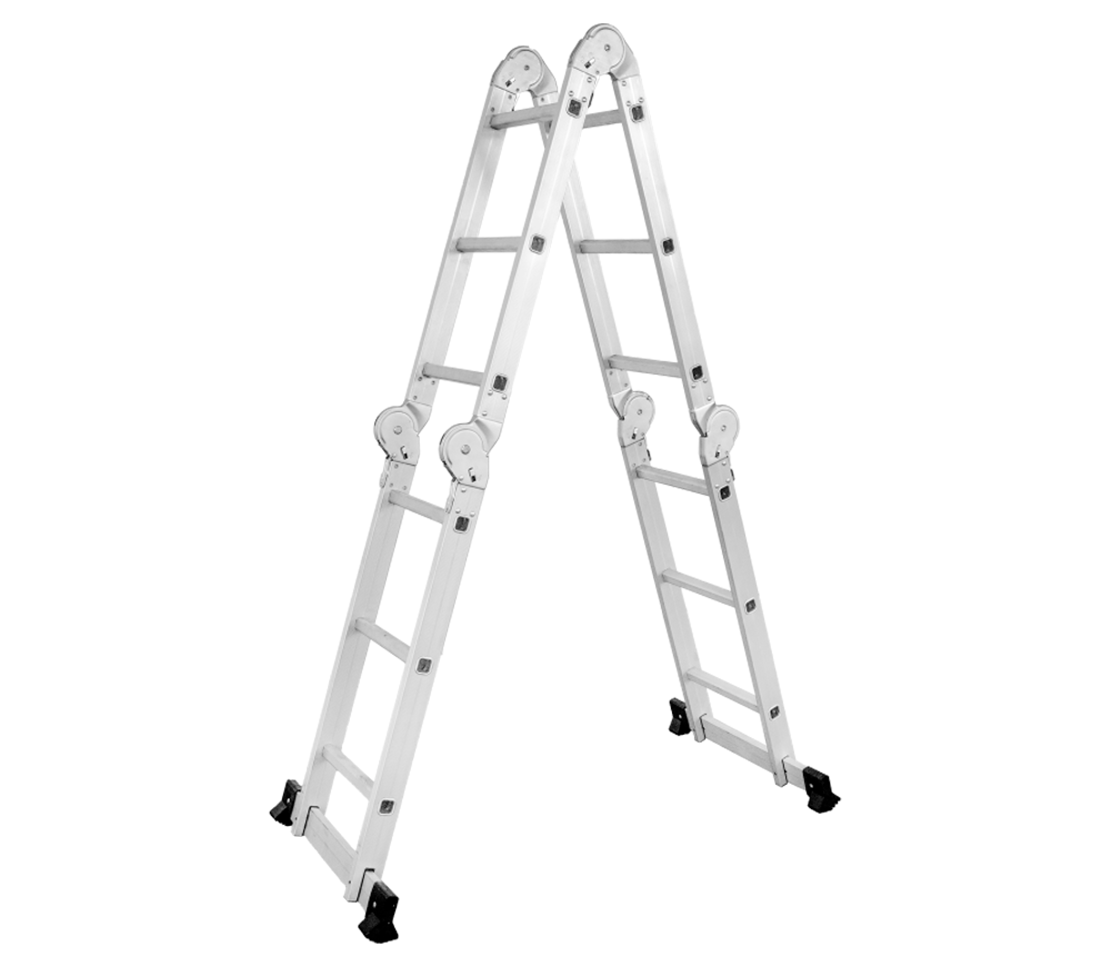 Лестница трансформер DRABEST DR-ALU-4X3-HOME+POD-TP 3.38м 125kg photo 10