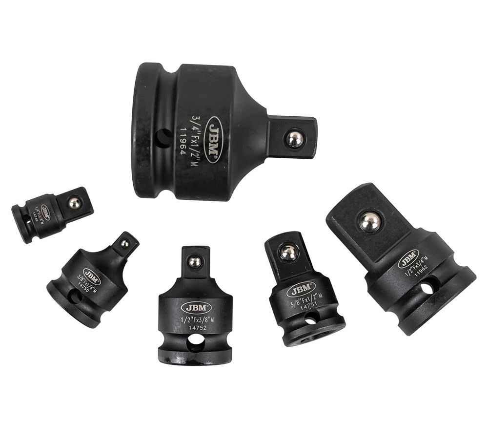 Set 6 duze tubulare de impact JBM-53743 1/2-1/4-3/8" photo 0