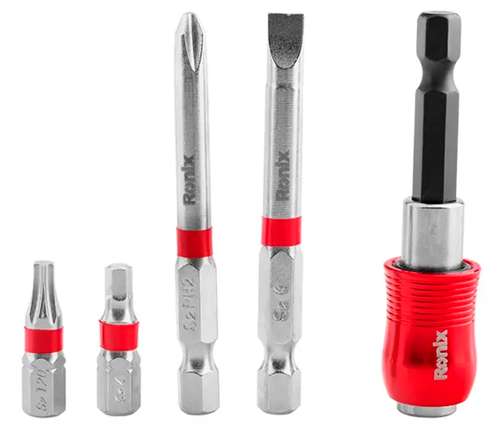 Набор 29 бит и головок RONIX RH-5451 SL/PH/PZ/Hex/Torx 25/65мм photo 4