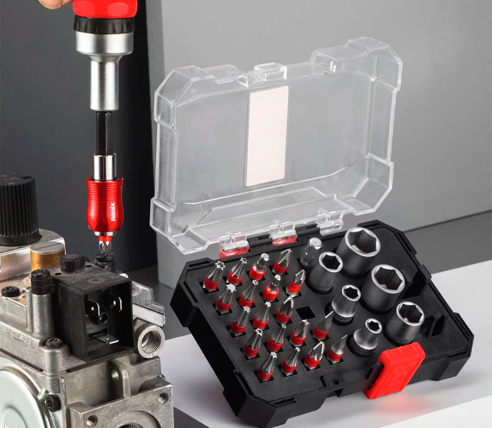 Набор 29 бит и головок RONIX RH-5451 SL/PH/PZ/Hex/Torx 25/65мм photo 5