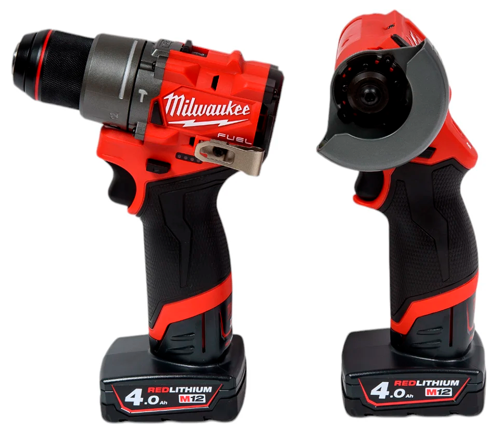 Набор аккумуляторных инструментов MILWAUKEE M12 FPP2G2-402X photo 0