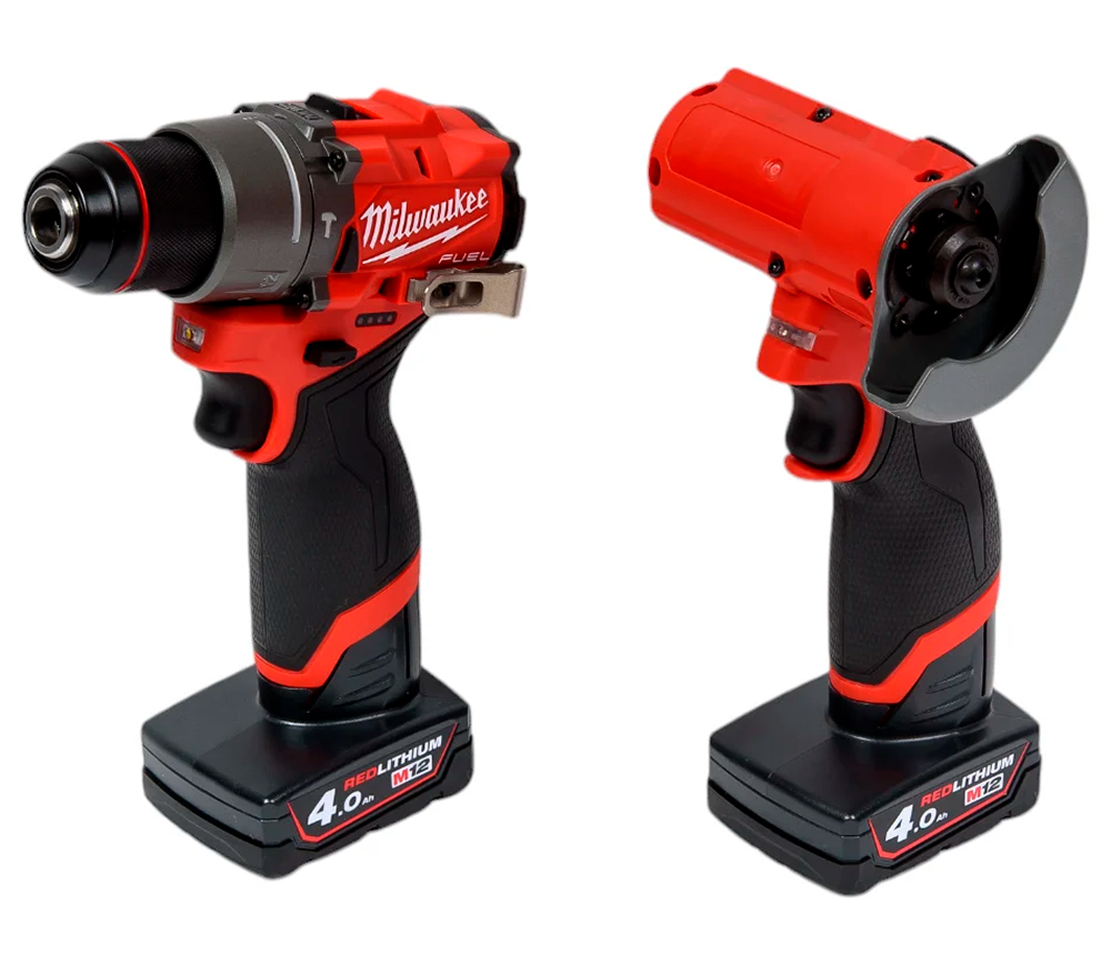 Набор аккумуляторных инструментов MILWAUKEE M12 FPP2G2-402X photo 1