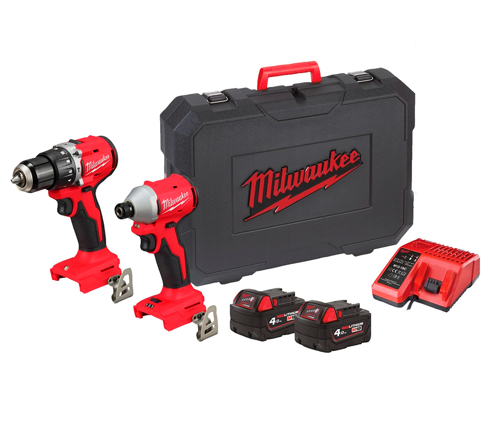 Набор аккумуляторных инструментов MILWAUKEE M18 BLCPP2A-402C photo