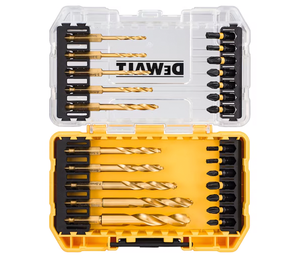 Набор сверл по металлу DEWALT FLEXTORQ DT70748T 3-10мм HSS-G photo 0