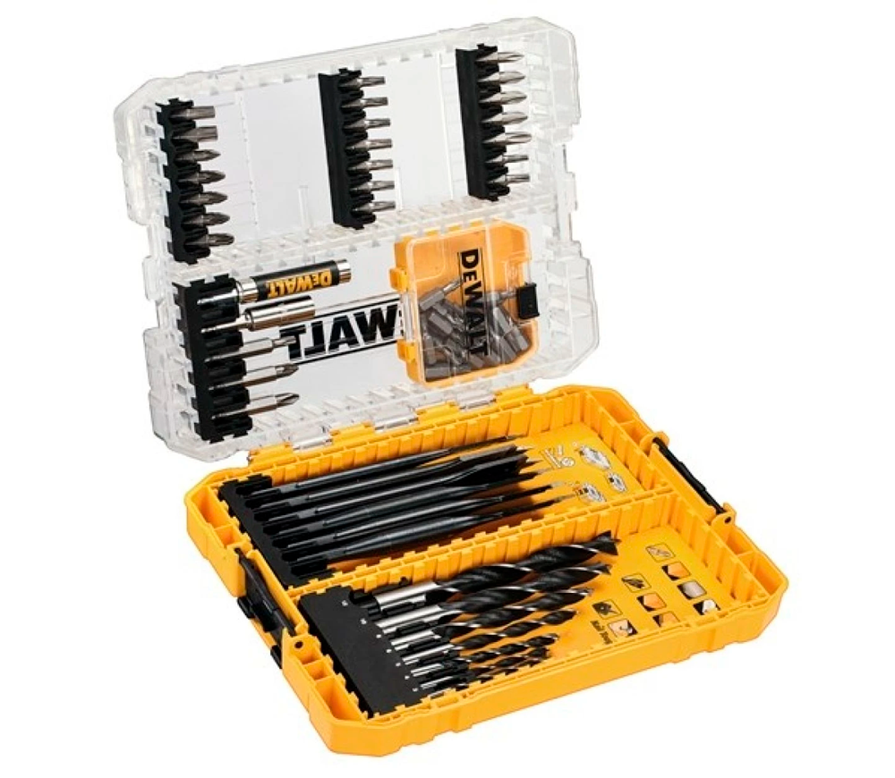 Набор сверл и бит DEWALT IMPACT DT70758 PH/PZ/TX 3-25мм HSS-G photo 0