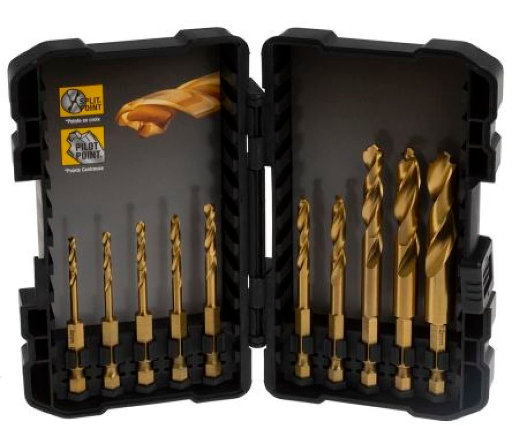 Набор сверл по металлу DEWALT DT50050 3-12мм HSS-TIN photo 0