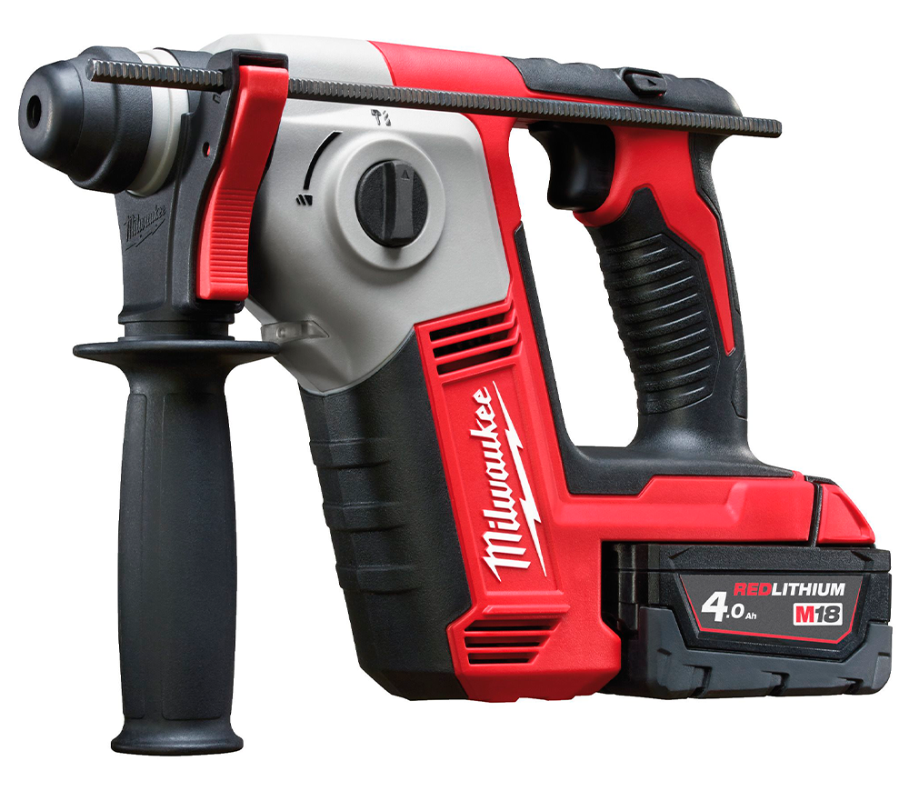 Перфоратор аккумуляторный MILWAUKEE  M18 H-402C 1.2Дж 18В 4Ач photo