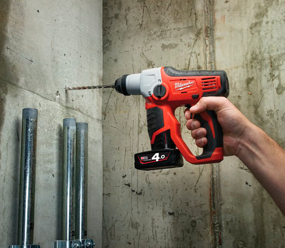 Перфоратор аккумуляторный (без АКБ) MILWAUKEE M12 H-0 0.9Дж 12В photo 1