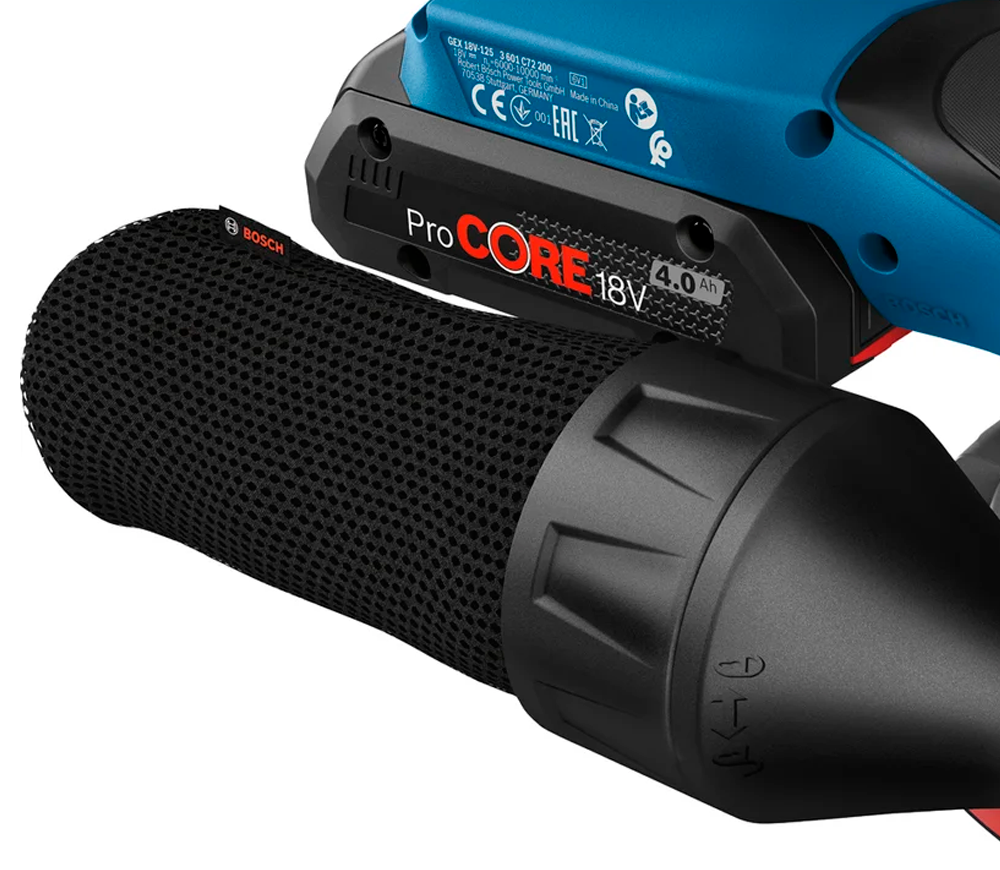 Шлифмашина эксцентриковая аккумуляторная (без АКБ) BOSCH GEX 18V-125 SOLO 125мм 18В photo 1