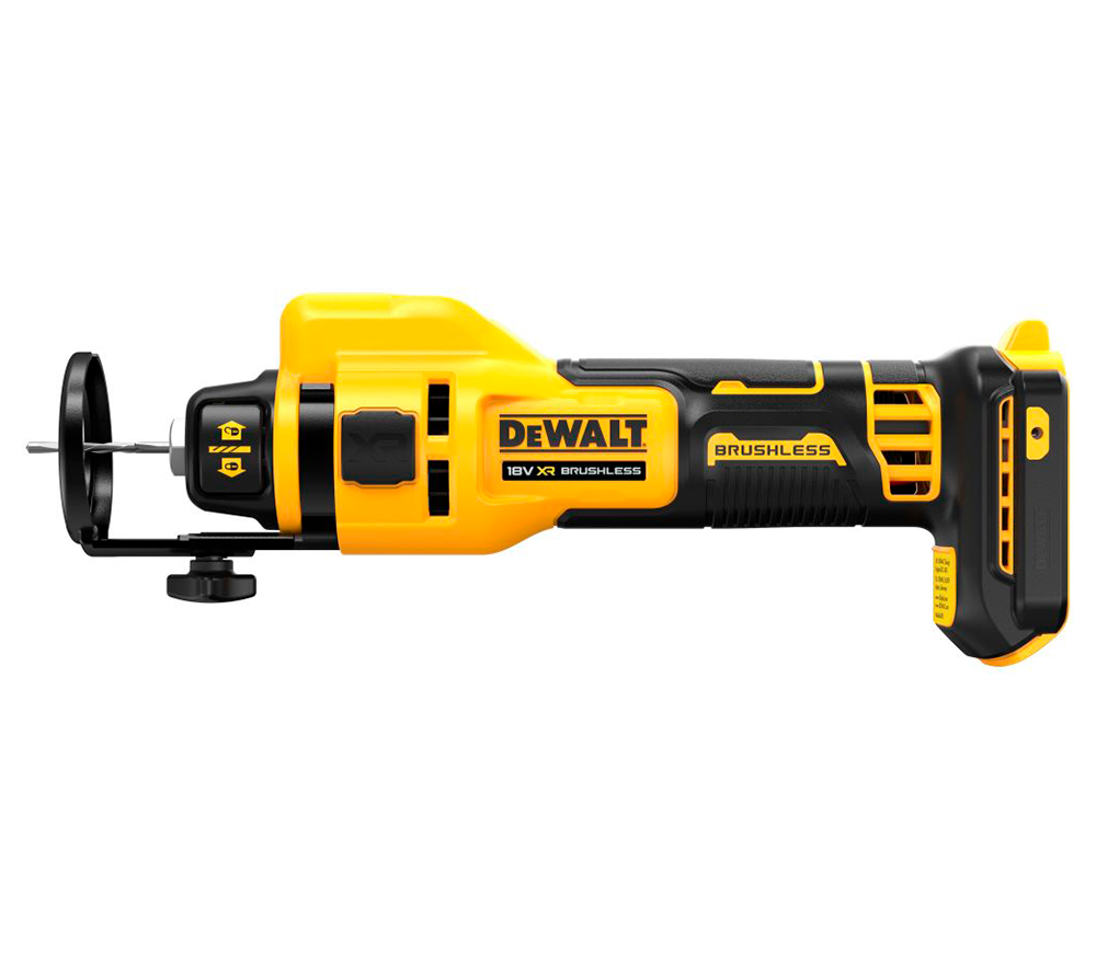 Фрезер аккумуляторный по гипсокартону (без АКБ) DEWALT DCE555N-XJ 6.4мм 18В photo 0