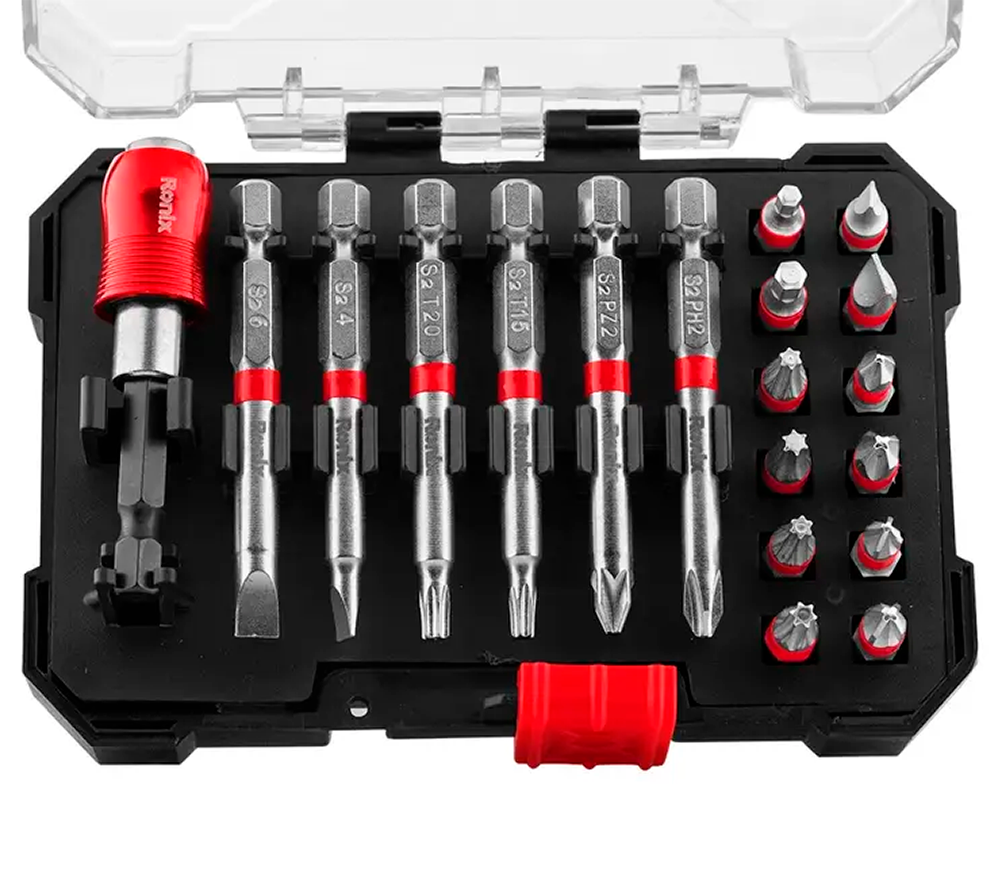 Набор 20 бит RONIX RH-5450 SL/PH/PZ/Hex/Torx 25/65мм photo 3