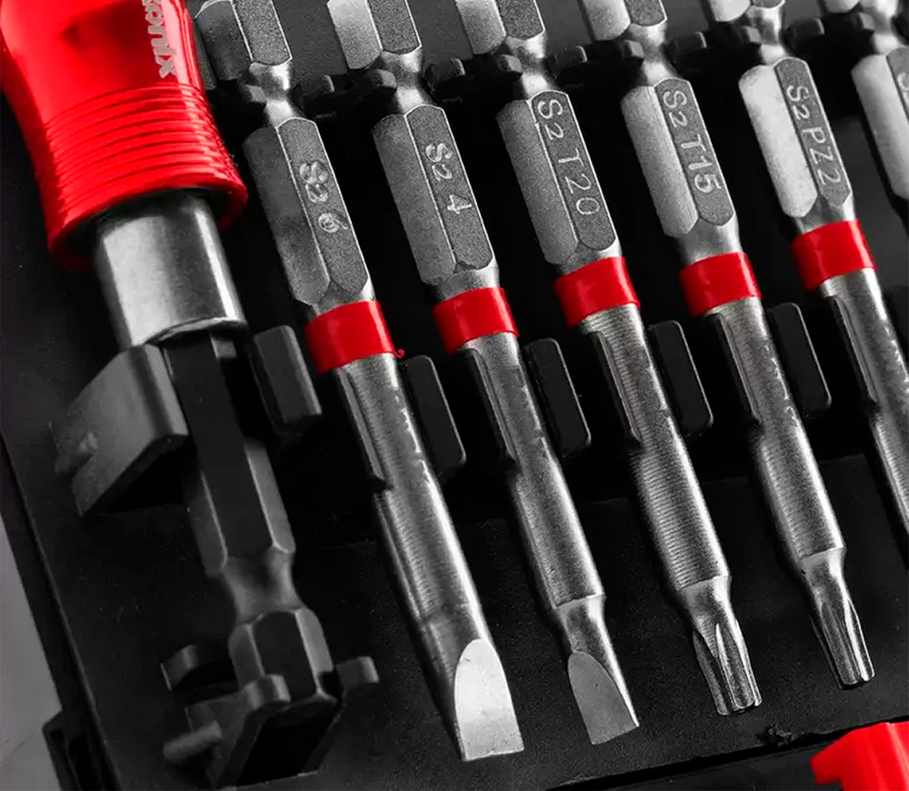 Набор 20 бит RONIX RH-5450 SL/PH/PZ/Hex/Torx 25/65мм photo 4