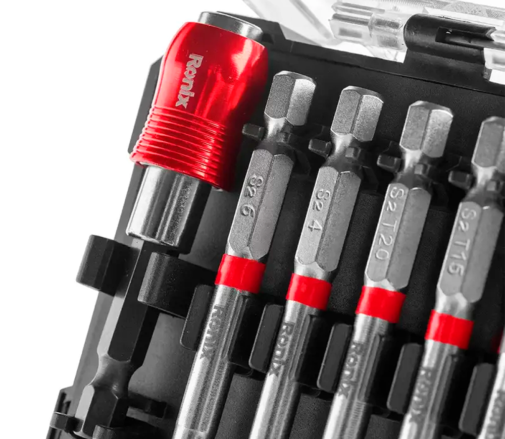Набор 20 бит RONIX RH-5450 SL/PH/PZ/Hex/Torx 25/65мм photo 5