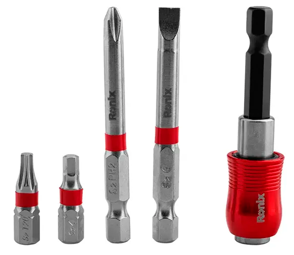 Набор 20 бит RONIX RH-5450 SL/PH/PZ/Hex/Torx 25/65мм photo 6