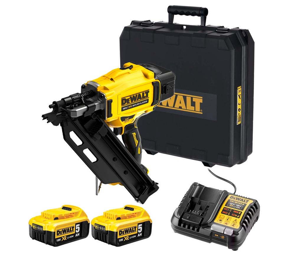 Степлер аккумуляторный DEWALT DCN930P2 120уд/мин 18В 5Ач photo