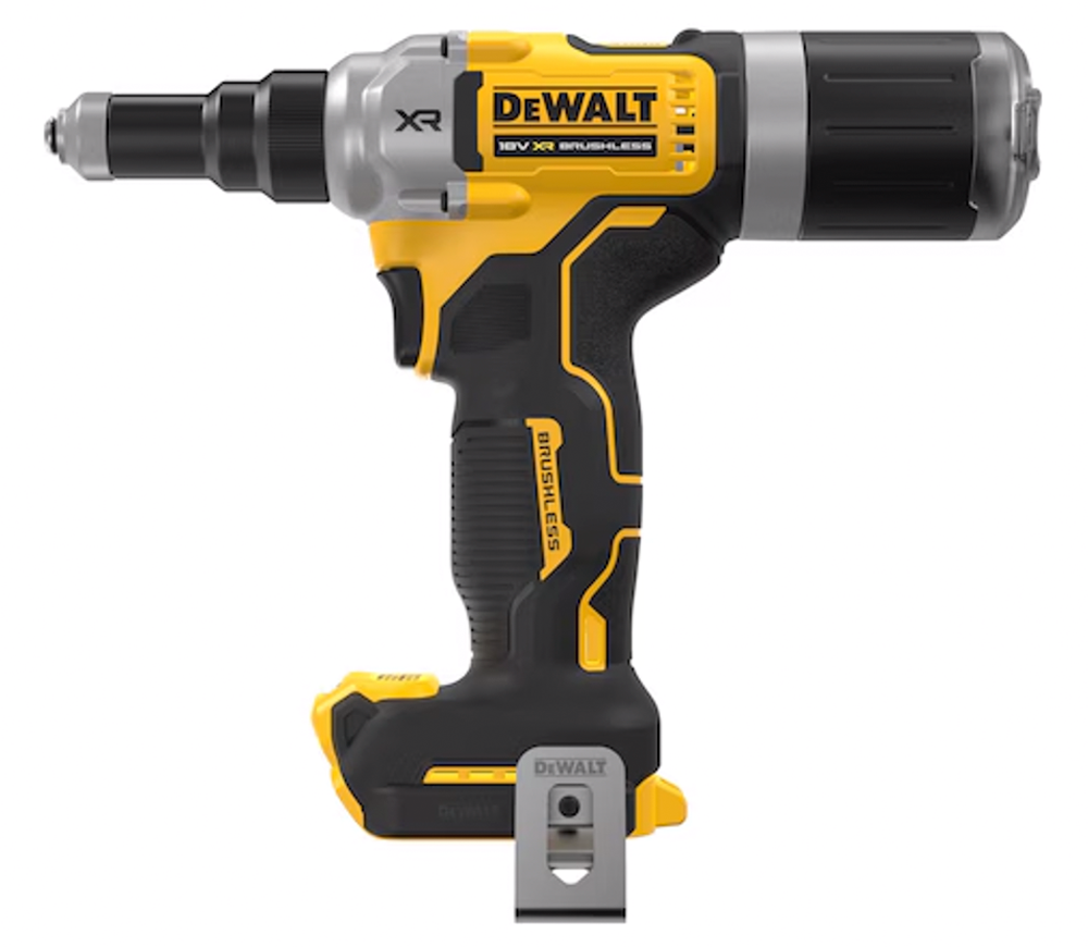 Заклёпочник аккумуляторный (без АКБ) DEWALT DCF414NT 18В photo 1
