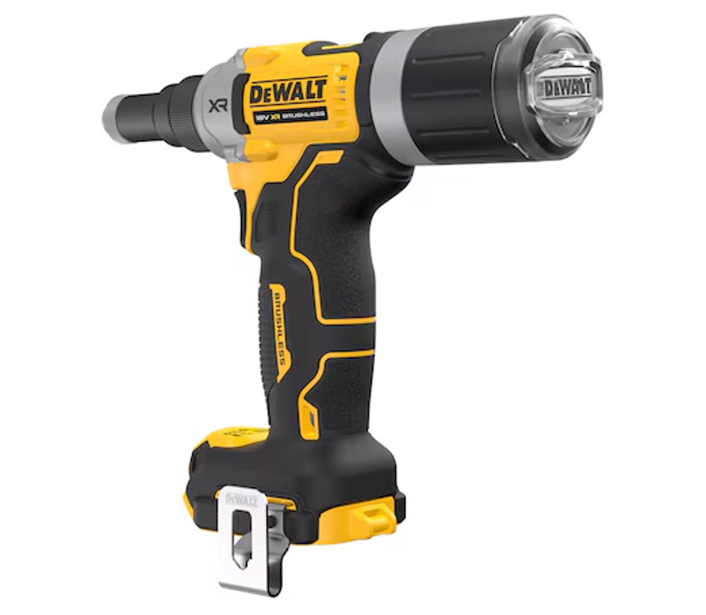 Заклёпочник аккумуляторный (без АКБ) DEWALT DCF414NT 18В photo 4