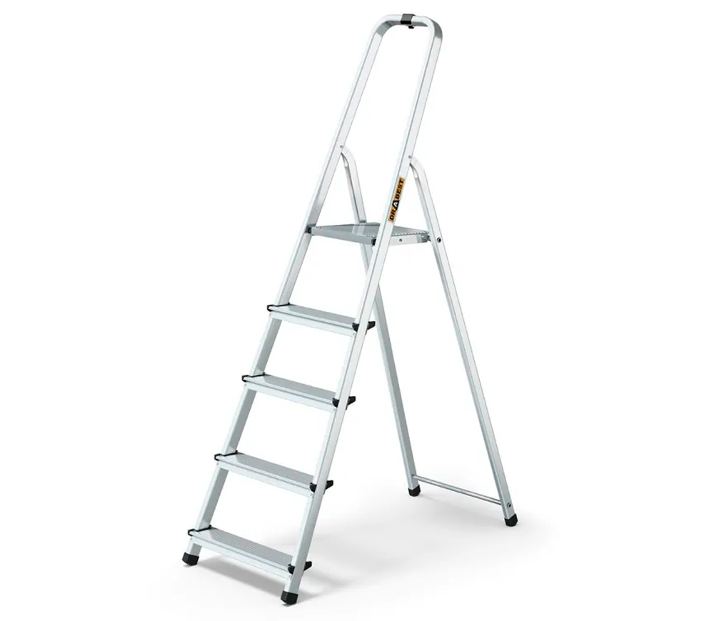 Стремянка DRABEST DR-AL-D5-HOME 0.97м 125kg photo