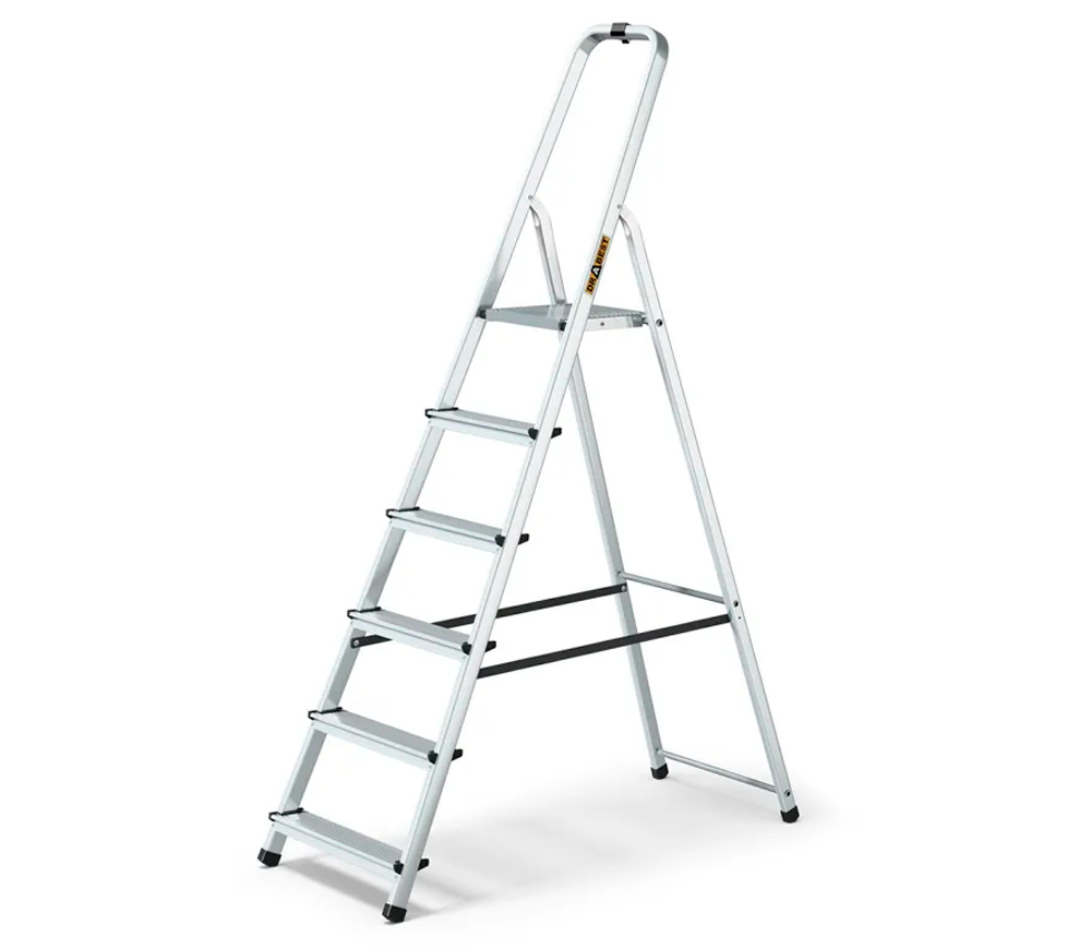 Стремянка DRABEST DR-AL-D6-HOME 1.19м 125kg photo