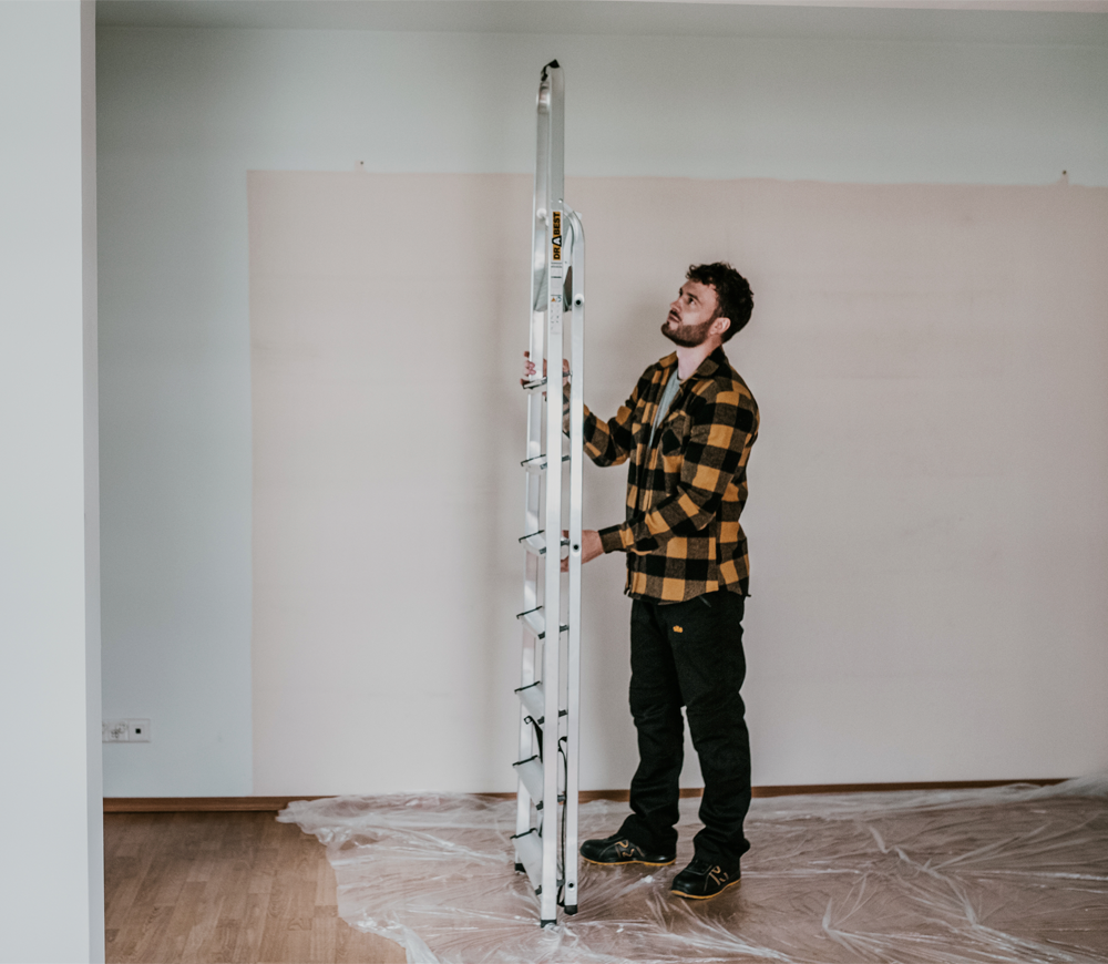 Scară unilaterală DRABEST DR-AL-D8-HOME 1.62m 125kg photo 9