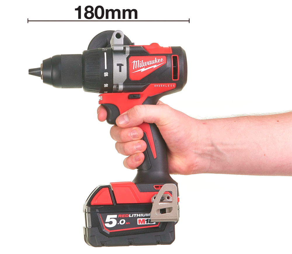 Mașină de înșurubat cu percuție cu acum. (fără bat) MILWAUKEE M18 BLPD2-0X 18V photo 8