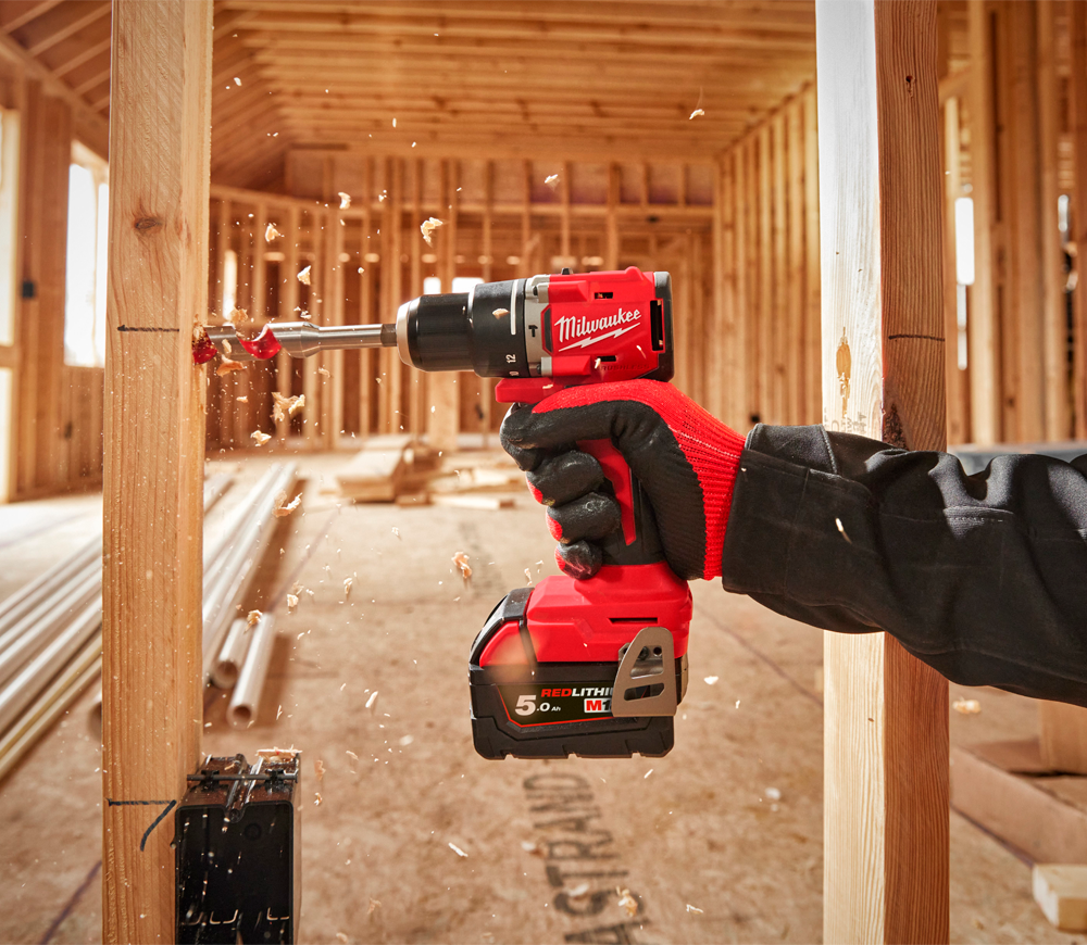 Mașină de înșurubat cu percuție cu acum. (fără bat) MILWAUKEE M18 BLPDRC-0 18V photo 3