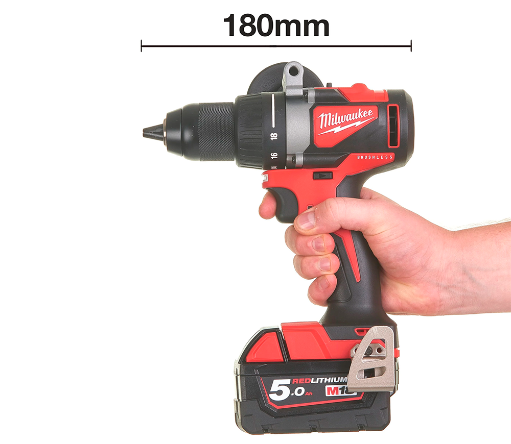 Mașină de înșurubat cu acumulator (fără bat.) MILWAUKEE M18 BLDD2-0X 18V photo 9