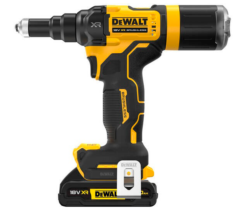 Заклёпочник аккумуляторный DEWALT DCF403D2GT  18В 2Ач photo 1
