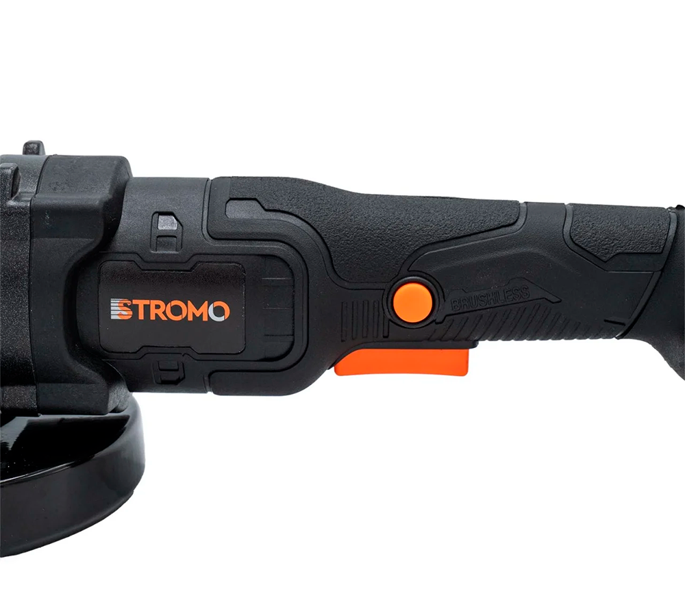 Угловая шлифмашина аккумуляторная STROMO AGA216 125мм 20В 4Ач photo 1