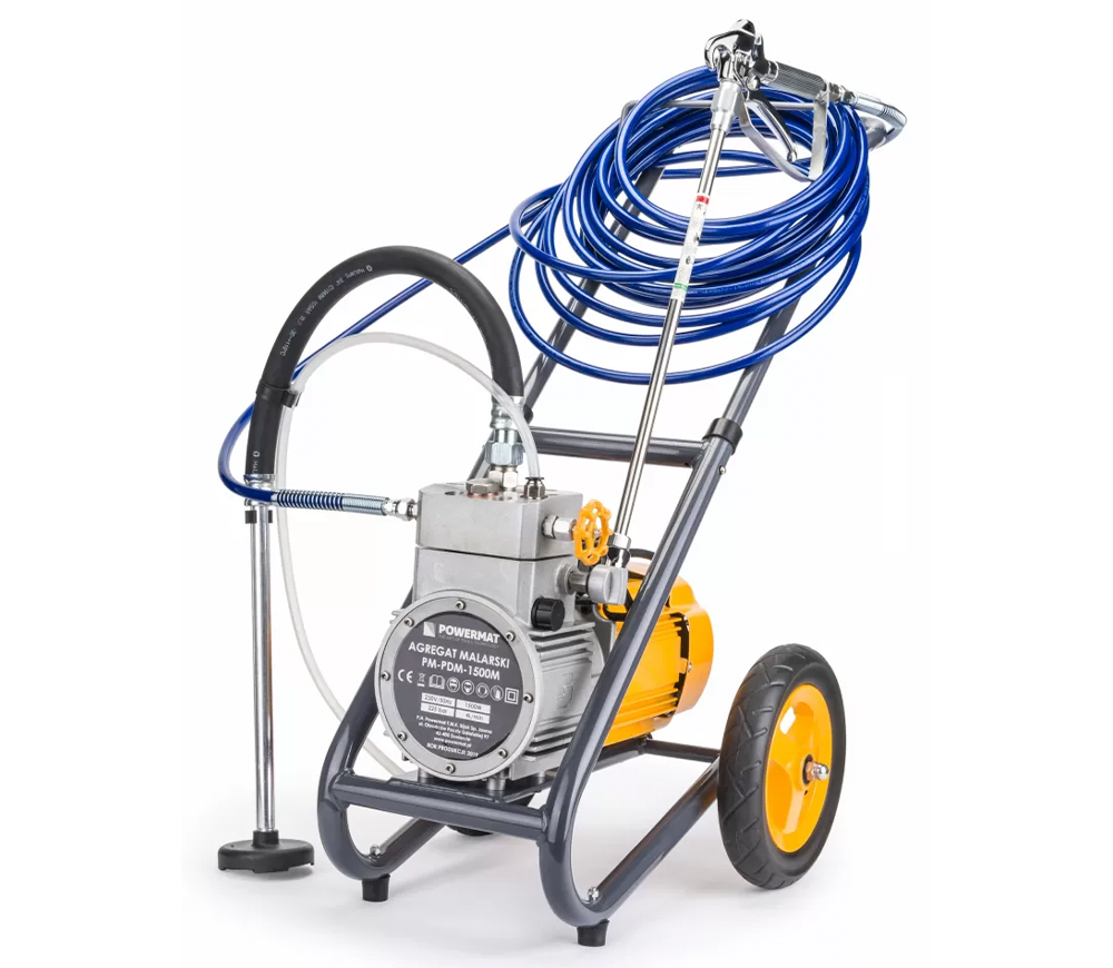 Краскопульт POWERMAT PM-PDM-1500M 1500вт 225бар photo