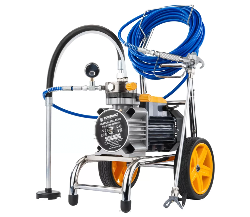 Краскопульт POWERMAT PM-PDM-1500MN 1500вт 225бар photo