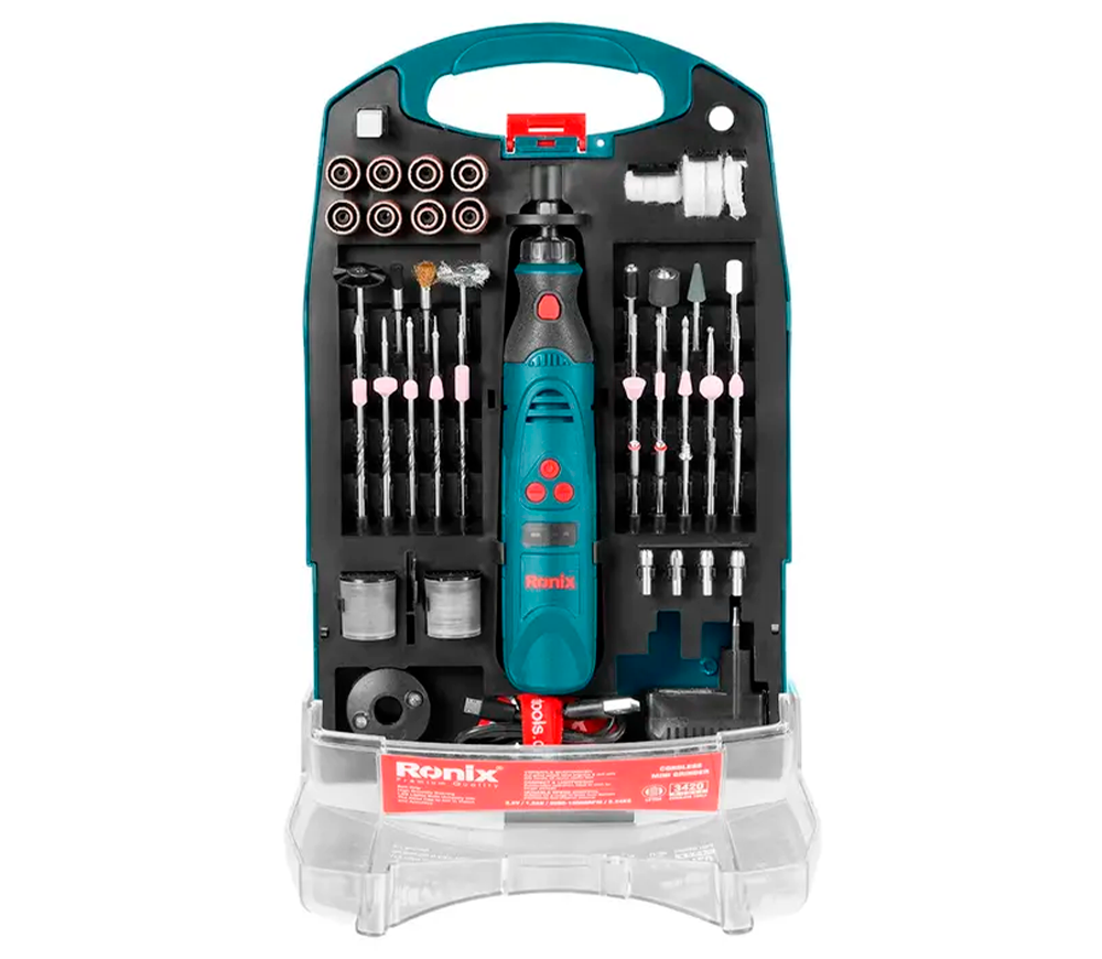 Шлифмашина прямая аккумуляторная RONIX 3420  3.6В 1.5Ач photo