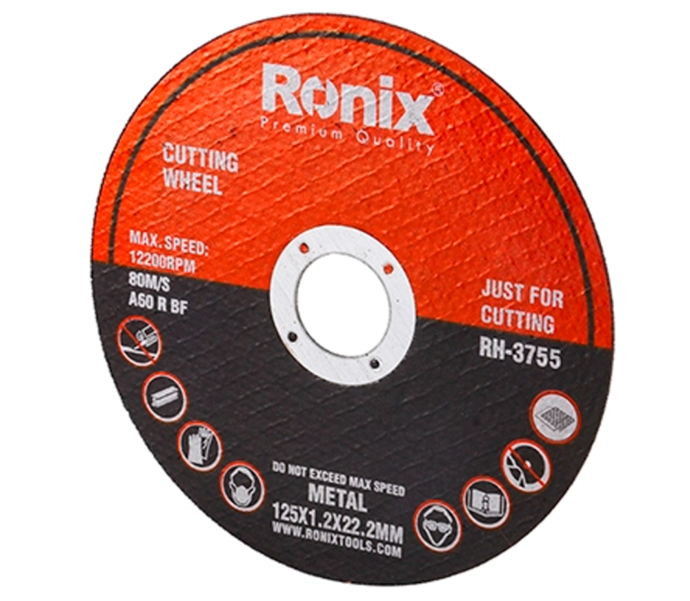 Абразивный диск по металлу RONIX RH-3755 125мм 1.2мм photo 0