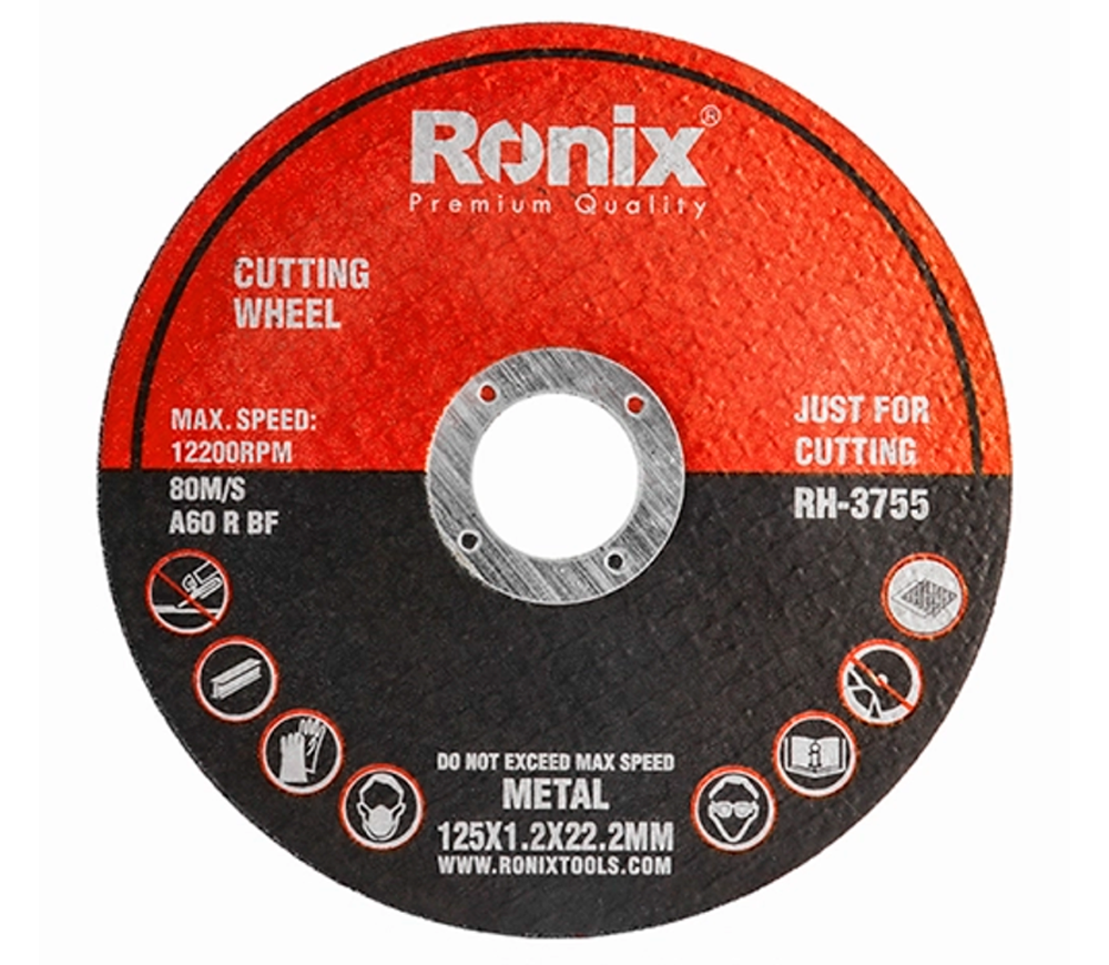 Абразивный диск по металлу RONIX RH-3755 125мм 1.2мм photo