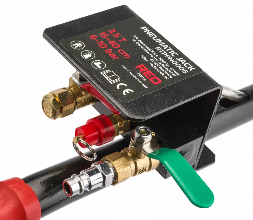 Домкрат RED Technic RTPPN0008 150-400 мм 3500kg photo 5