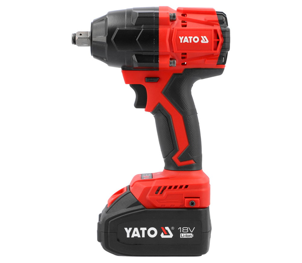 Гайковерт аккумуляторный YATO YT8277935 18В 4Ач 850Нм photo 1