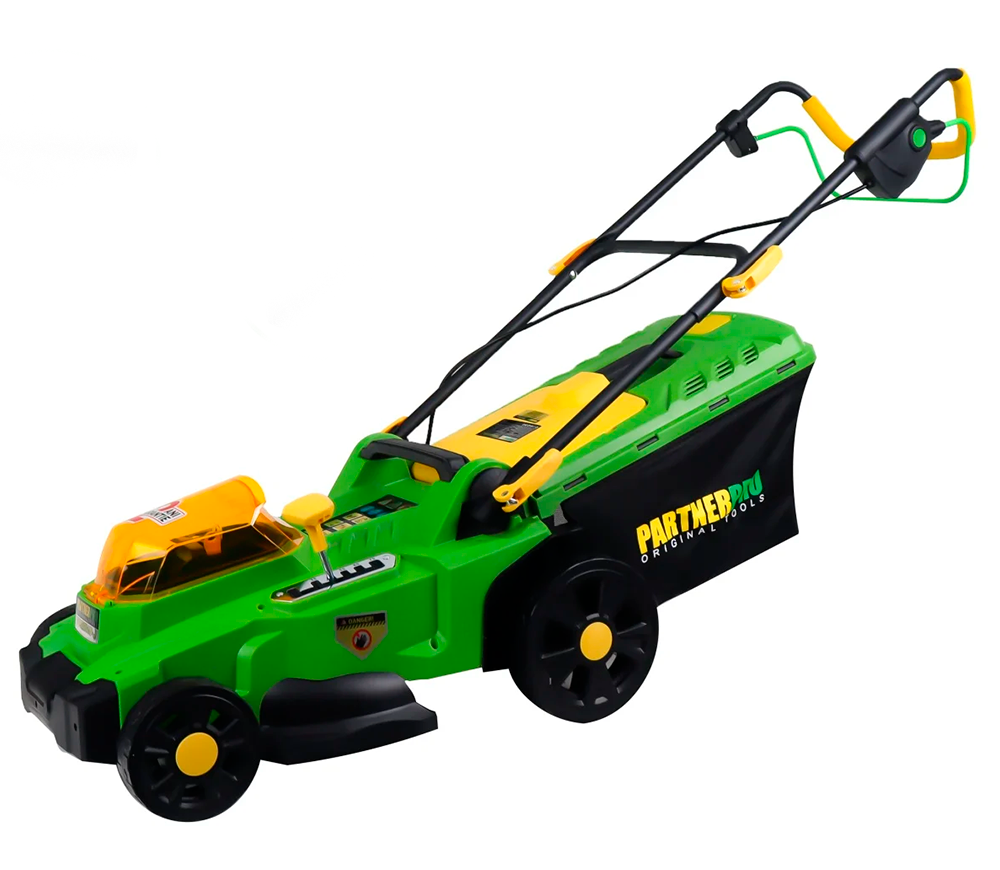 Газонокосилка аккумуляторная PARTENERPRO PP8A110-J 370мм 2x20В 4Ач photo